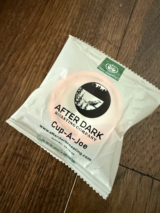 Cup-A-Joe (Peru) Coffee Pod Box **BACKORDERED** 
**Availability: May2026**